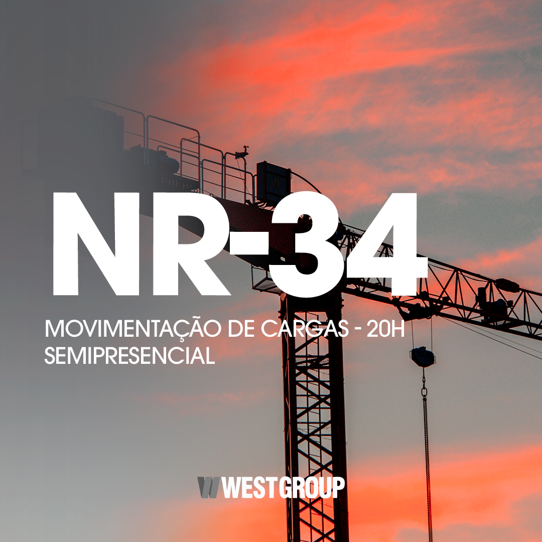NR-34 MOVIMENTAÇÃO DE CARGAS 20H - SEMIPRESENCIAL