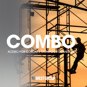 COMBO: ACESSO POR CORDAS + MONTADOR DE ANDAIME