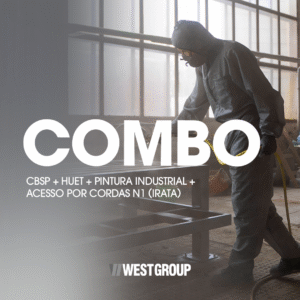 COMBO: CBSP + HUET + PINTURA INDUSTRIAL + ACESSO POR CORDAS N1 (IRATA)