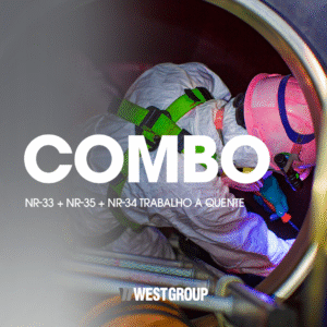 COMBO: NR-33 + NR-35 + NR-34 (Trabalho a Quente)