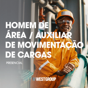 HOMEM DE ÁREA / AUXILIAR DE MOVIMENTAÇÃO DE CARGAS - PRESENCIAL