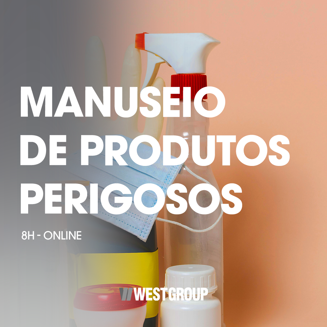 MANUSEIO DE PRODUTOS PERIGOSOS - 08H - ONLINE