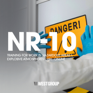 NR-10 - TRAINING FOR WORK IN HAZARDOUS AREAS / EXPLOSIVE ATMOSPHERES - 16h - ONLINE