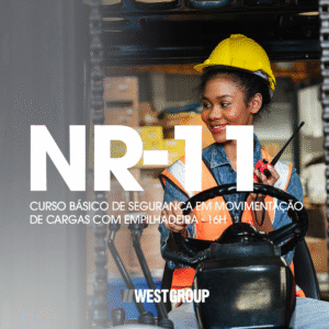 NR-11 - CURSO BÁSICO DE SEGURANÇA EM MOVIMENTAÇÃO DE CARGAS COM EMPILHADEIRA - 16H