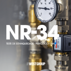 NR-34 - TESTE DE ESTANQUEIDADE - PERÍODICO - 16H