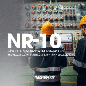 BÁSICO DE SEGURANÇA EM INSTALAÇÕES E SERVIÇOS COM ELETRICIDADE NR-10 - 16H - RECICLAGEM