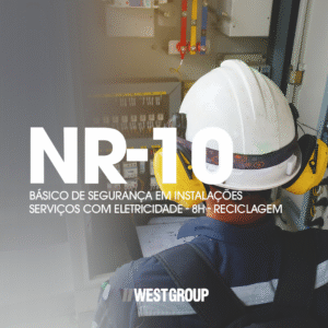 BÁSICO DE SEGURANÇA EM INSTALAÇÕES E SERVIÇOS COM ELETRICIDADE NR-10 - 8H - RECICLAGEM