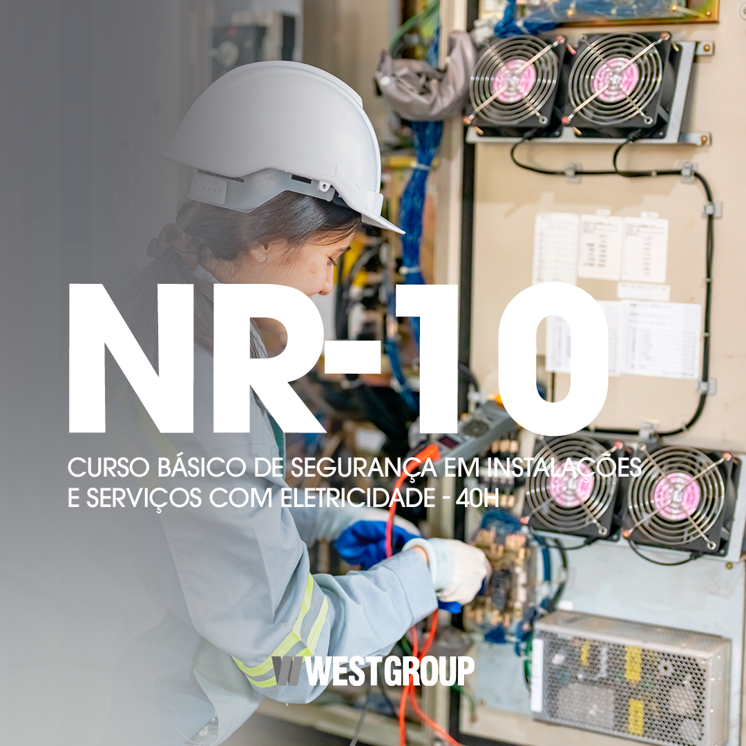 CURSO BÁSICO DE SEGURANÇA EM INSTALAÇÕES E SERVIÇOS COM ELETRICIDADE NR-10 - 40H
