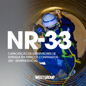 NR-33 - Capacitação de Supervisores de Entrada em Espaços Confinados  40H - SEMIPRESENCIAL