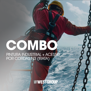 COMBO: PINTURA INDUSTRIAL + ACESSO POR CORDAS N3 (IRATA)