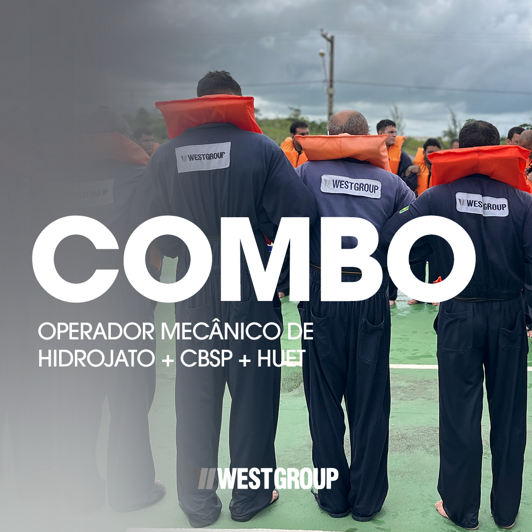 OPERADOR MECÂNICO DE HIDROJATO + CBSP + HUET