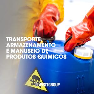 TRANSPORTE, ARMAZENAMENTO E MANUSEIO DE PRODUTOS QUÍMICOS