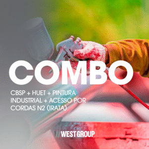 COMBO: CBSP + HUET + PINTURA INDUSTRIAL + ACESSO POR CORDAS N2 (IRATA)