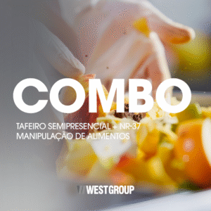 COMBO: TAIFEIRO SEMIPRESENCIAL + NR-37 MANIPULAÇÃO DE ALIMENTOS