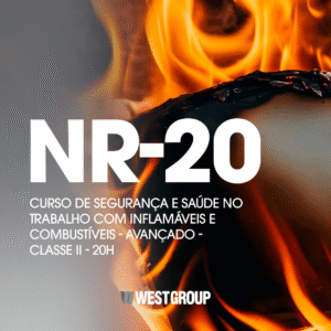 NR 20 - CURSO DE SEGURANÇA E SAÚDE NO TRABALHO COM INFLAMÁVEIS E COMBUSTÍVEIS - AVANÇADO I - CLASSE II - 20H