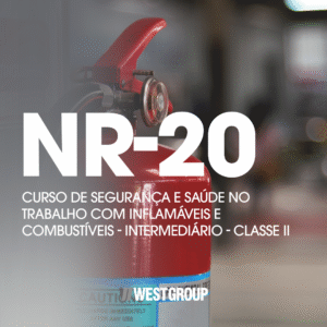 NR 20 - CURSO DE SEGURANÇA E SAÚDE NO TRABALHO COM INFLAMÁVEIS E COMBUSTÍVEIS - INTERMEDIÁRIO - CLASSE II - 14H