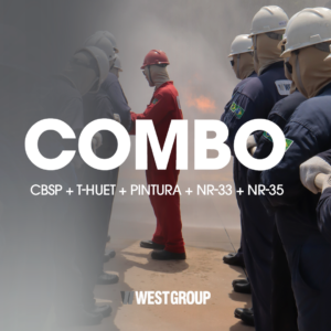 COMBO: CBSP + T-HUET + PINTURA INDUSTRIAL + NR-33-16h + NR-35